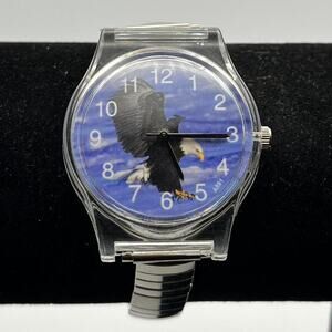 Silver american eagle watch